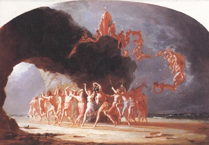 Richard  Dadd Come unto these Yellow Sands oil painting picture